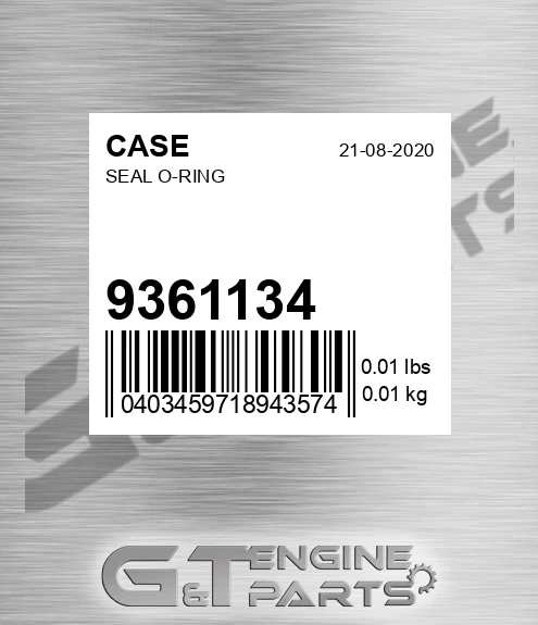 9361134 CASE Seal O-ring