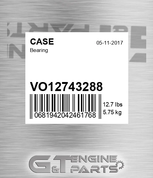 VO12743288 CASE Bearing