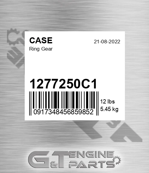 1277250C1 CASE Ring Gear