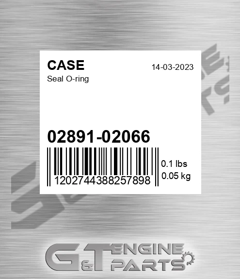 02891-02066 Seal O-ring