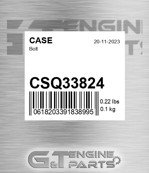 CSQ33824 Bolt