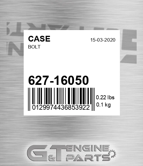 627-16050 Bolt