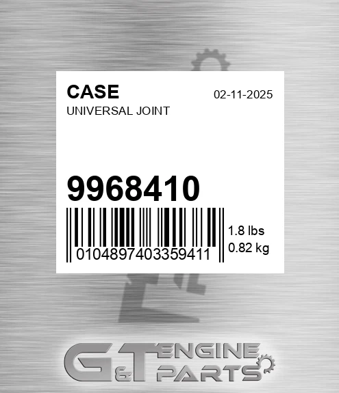 9968410 Universal Joint