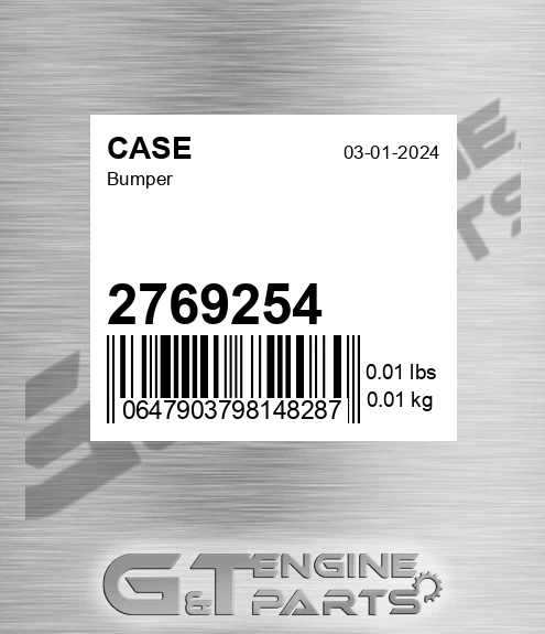 2769254 CASE Bumper
