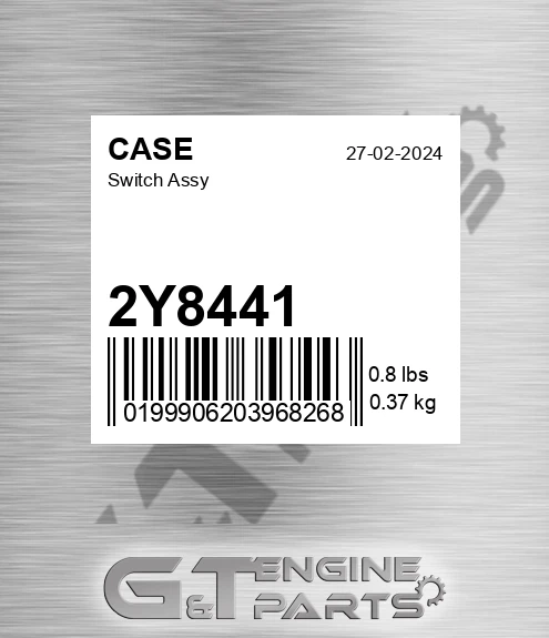 2Y8441 CASE Switch Assy
