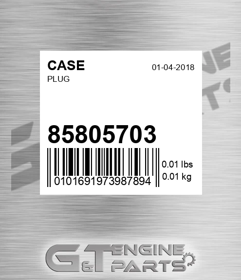 85805703 Plug