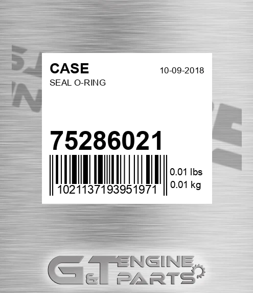 75286021 Seal O-ring