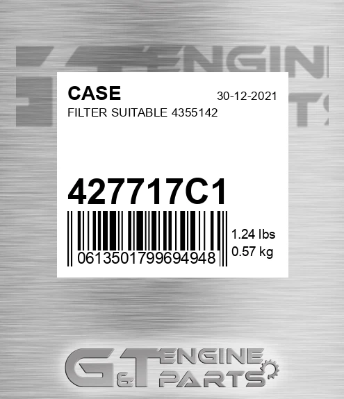 427717C1 Filter Suitable 4355142