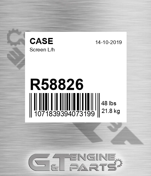 R58826 Screen L/h