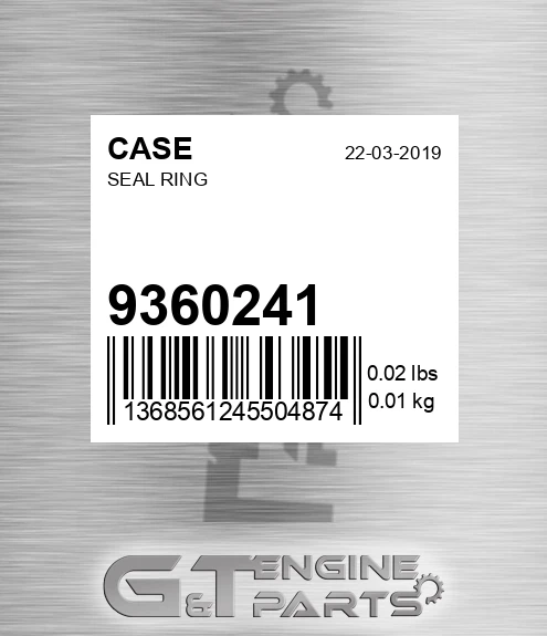 9360241 CASE Seal Ring