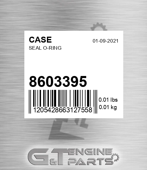 8603395 CASE Seal O-ring
