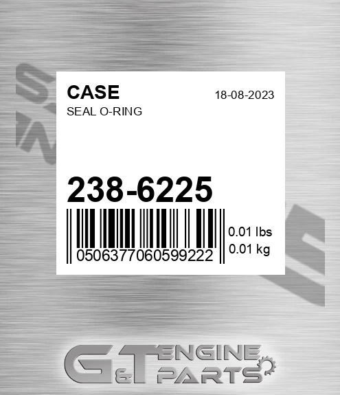 238-6225 CASE Seal O-ring