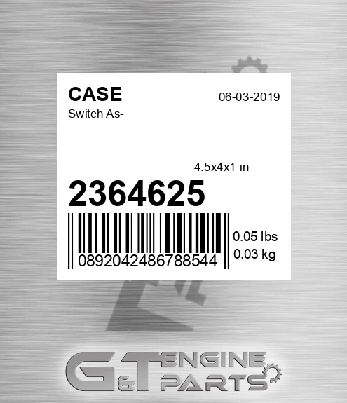 2364625 CASE Switch As-