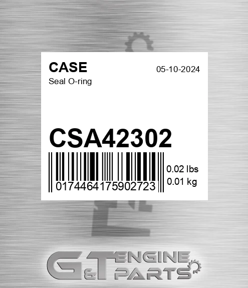 CSA42302 Seal O-ring