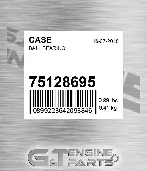 75128695 CASE Ball Bearing