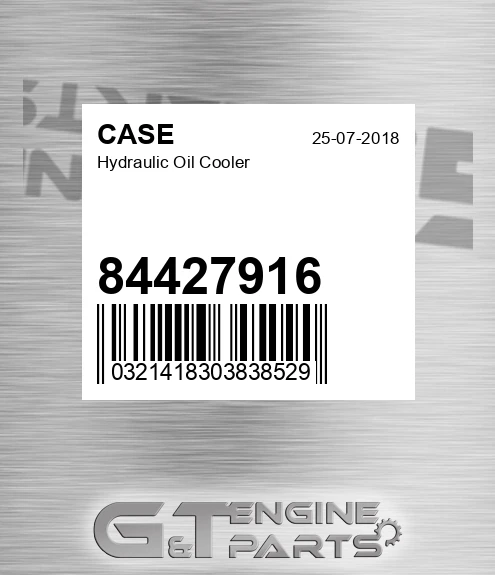 84427916 Hydraulic Oil Cooler