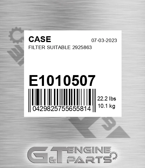 E1010507 Filter Suitable 2925863