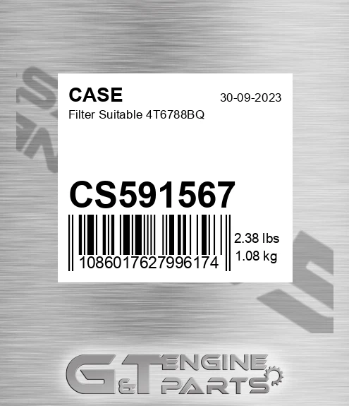 CS591567 Filter Suitable 4t6788bq