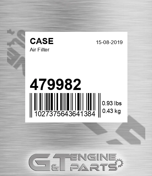 479982 Air Filter