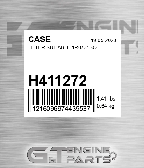 H411272 Filter Suitable 1r0734bq