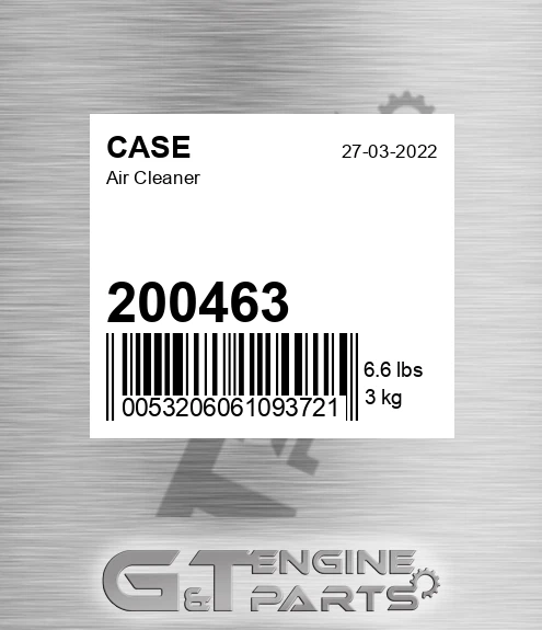 200463 Air Cleaner