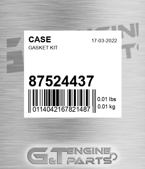 87524437 Gasket Kit
