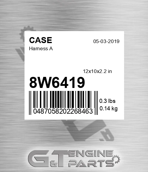 8W6419 Harness A