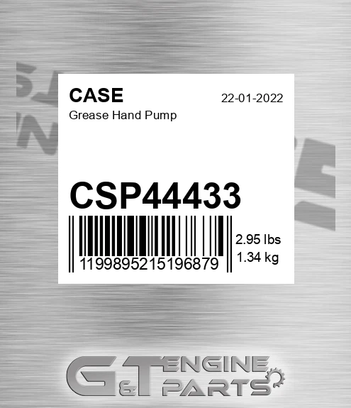 CSP44433 Grease Hand Pump