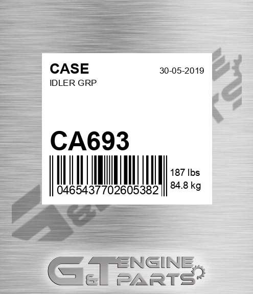 CA693 Idler Grp