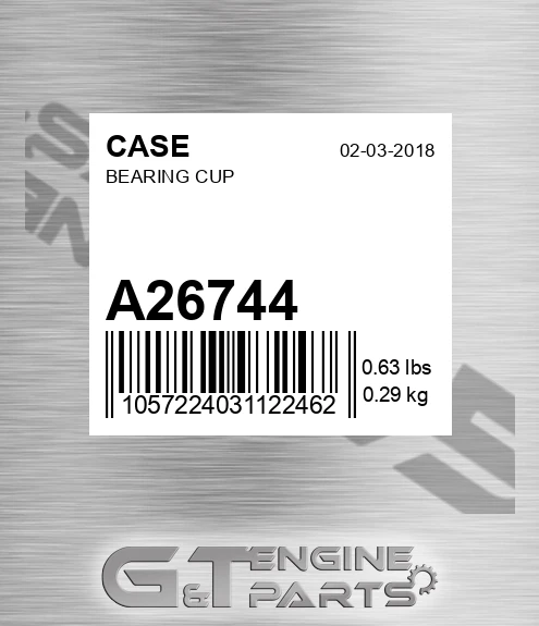 A26744 Bearing Cup