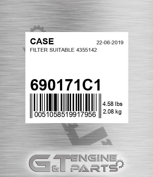 690171C1 Filter Suitable 4355142