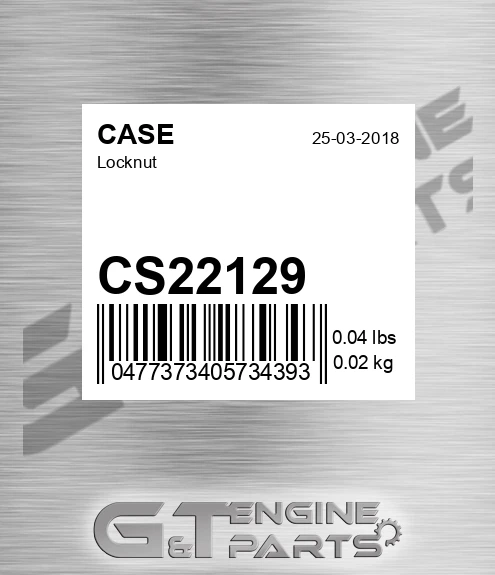 CS22129 Locknut