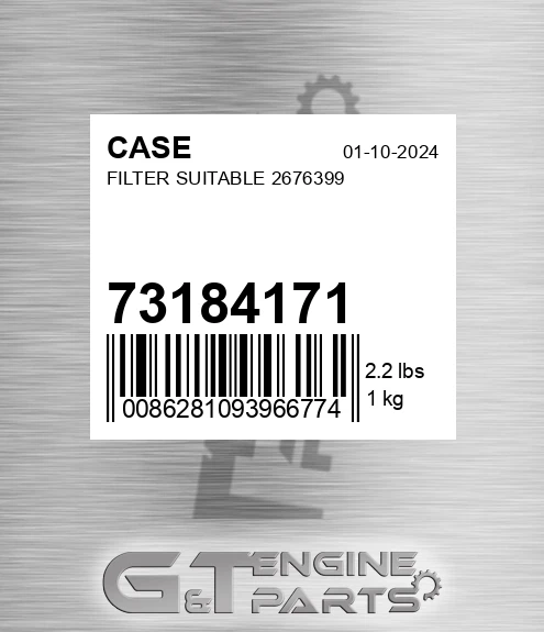 73184171 Filter Suitable 2676399