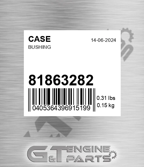 81863282 Bushing
