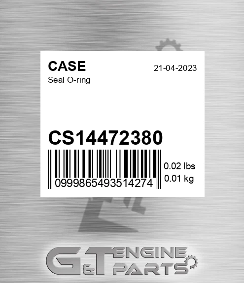 CS14472380 Seal O-ring