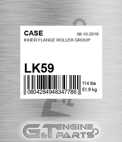LK59 Inner Flange Roller Group