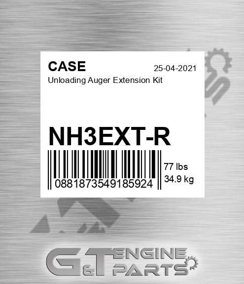NH3EXT-R CASE Unloading Auger Extension Kit