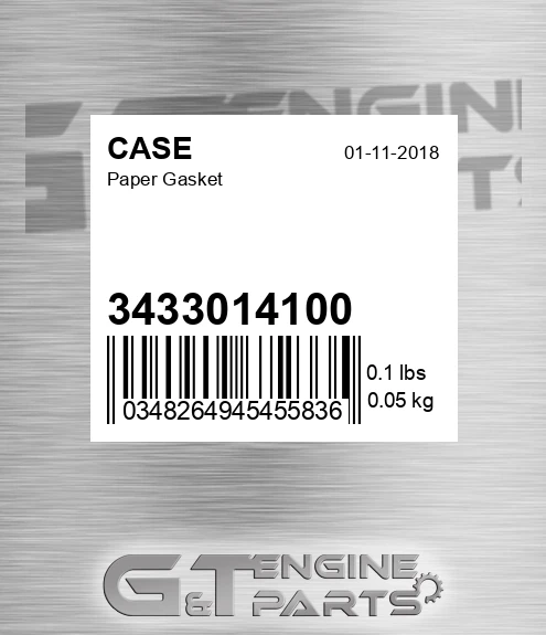 3433014100 Paper Gasket