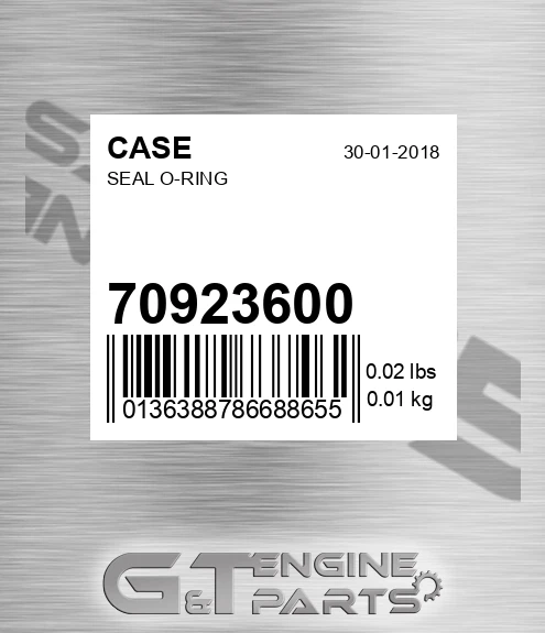 70923600 Seal O-ring