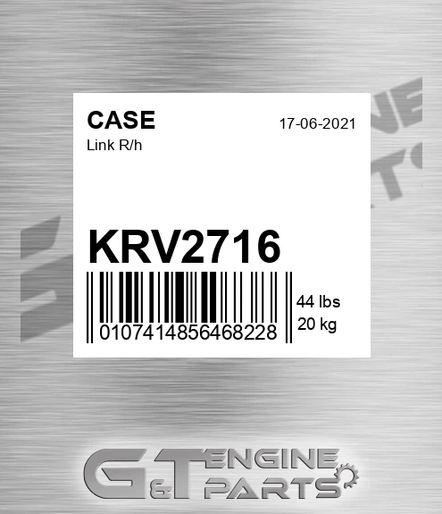 KRV2716 CASE Link R/h
