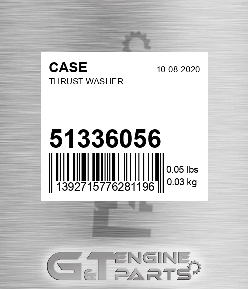 51336056 Thrust Washer