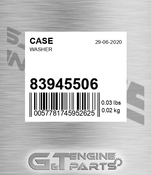 83945506 Washer