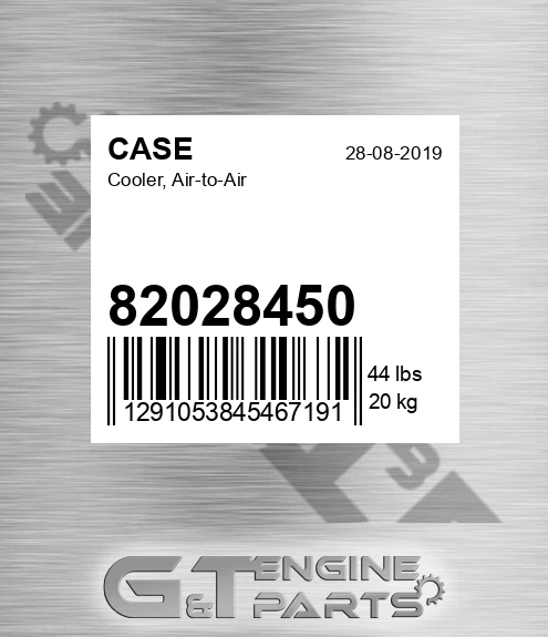 82028450 Cooler, Air-to-air