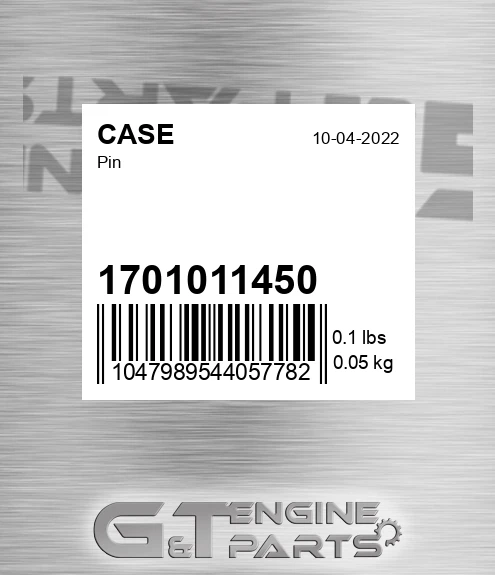 1701011450 Pin for CASE