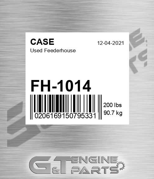 FH-1014 Used Feederhouse