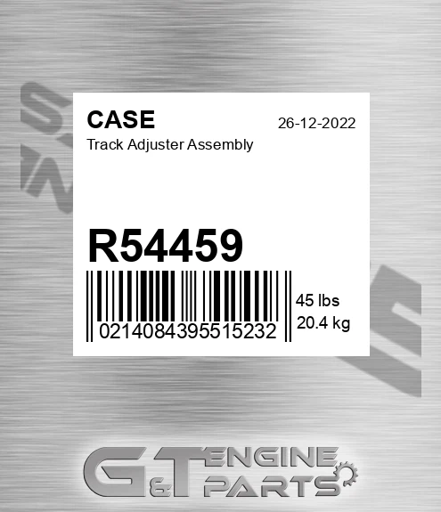 R54459 CASE Track Adjuster Assembly