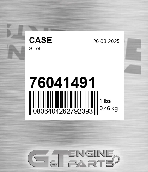 76041491 CASE Seal