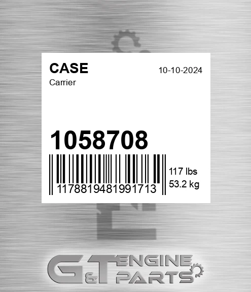 1058708 Carrier