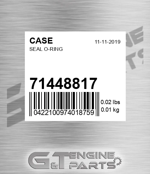 71448817 Seal O-ring