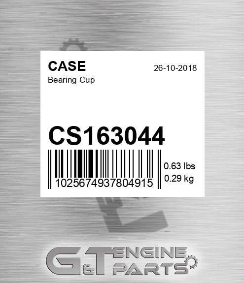 CS163044 Bearing Cup